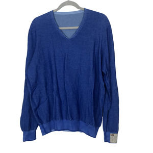 Fly3 Reversible V Neck Knit Pullover Sweater Men's Large